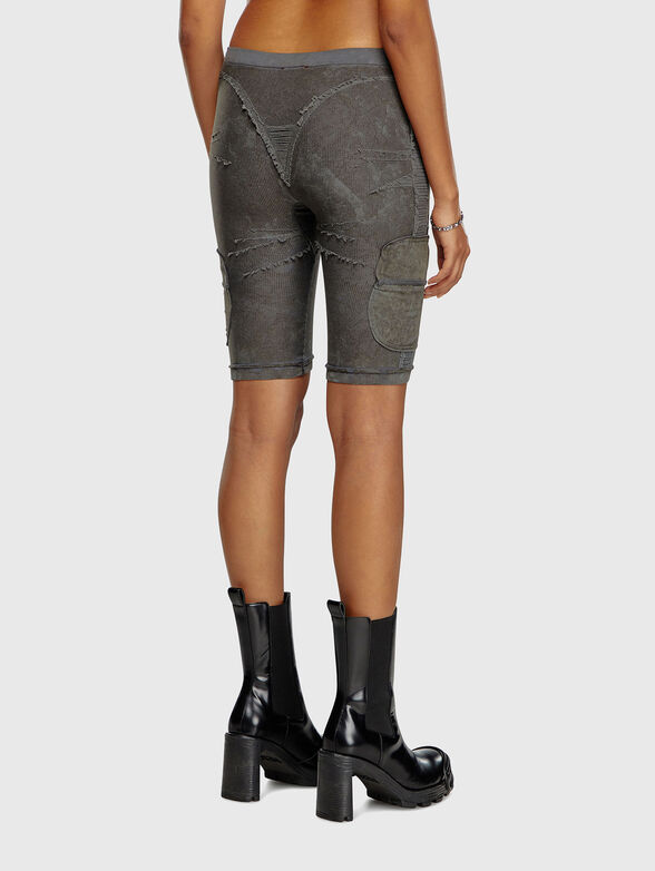 AWSB-LISETTE-WT03 ribbed cycling shorts - 2