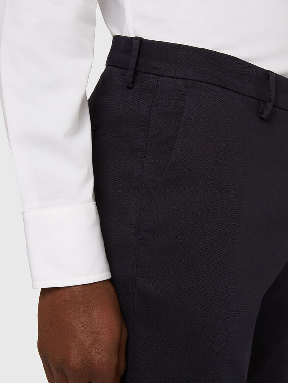 Cotton blend pants  - 3