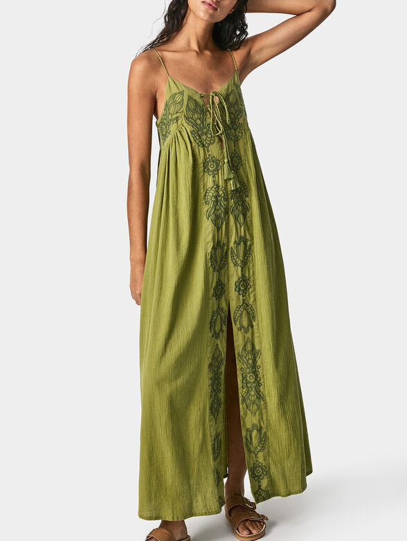 LILOU long boho dress brand Pepe Jeans  Globalbrandsstore.com/en