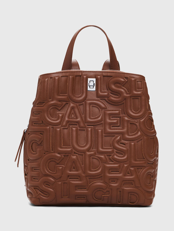 Backpack with logo print - 1