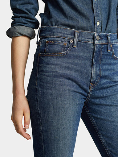 Skinny jeans with high waist - 4