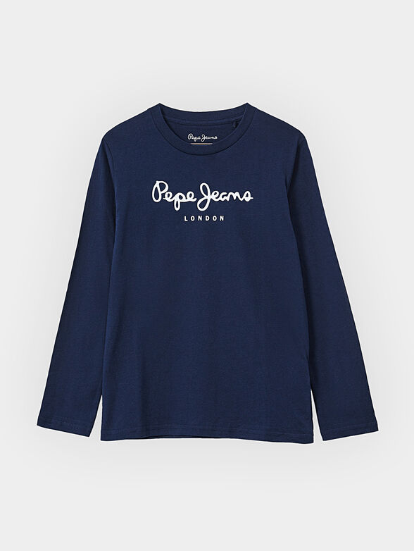 Cotton blouse with - 1