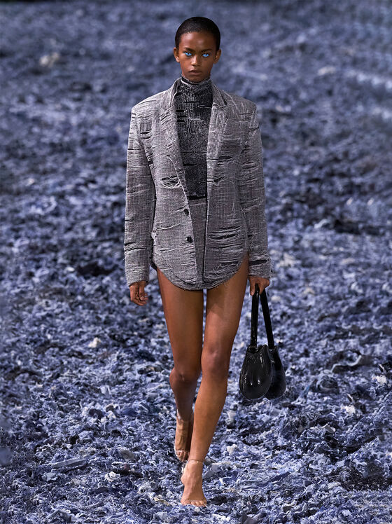 M-ALMA cotton top with rips - 1