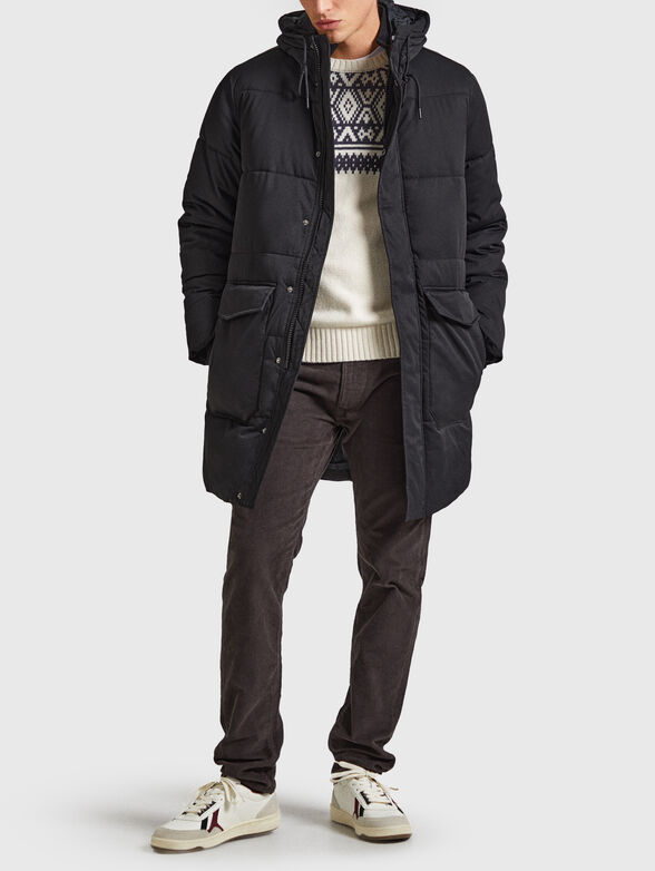 BRAD black puffer jacket - 2