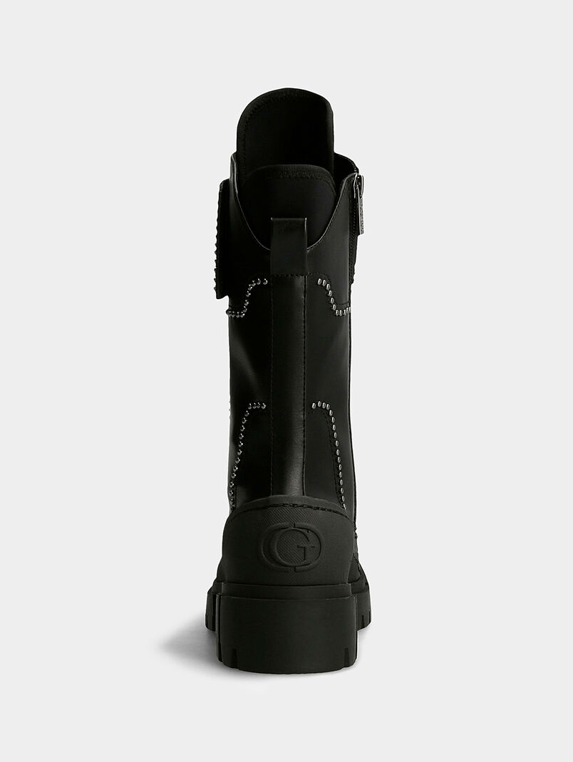 NANCIA Boots with metal studs - 3