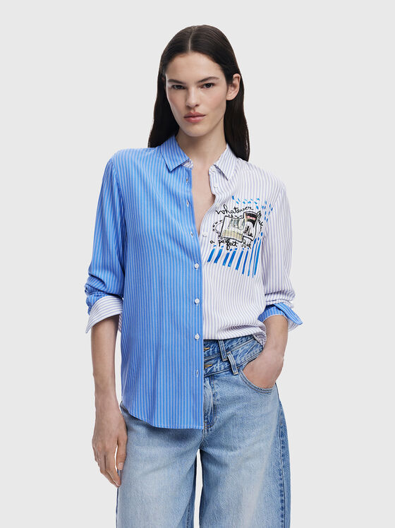 PERFECT RIDE stripe shirt - 1