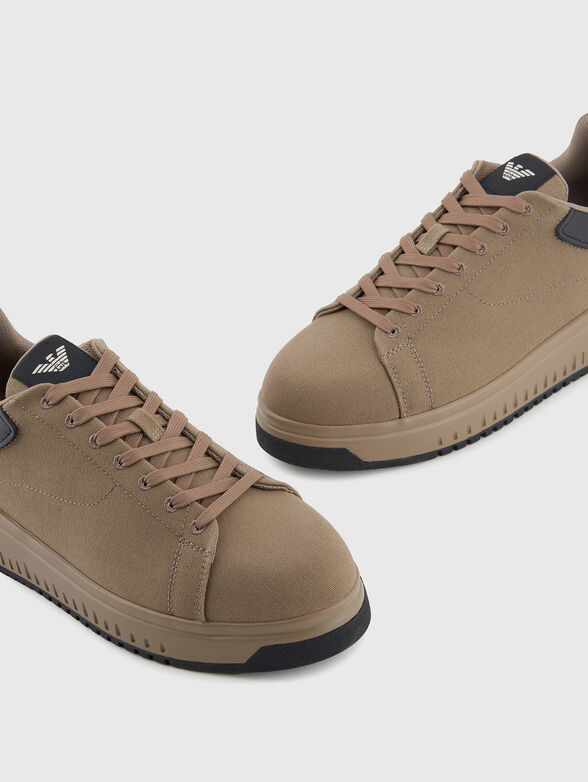 Leather sneakers - 4