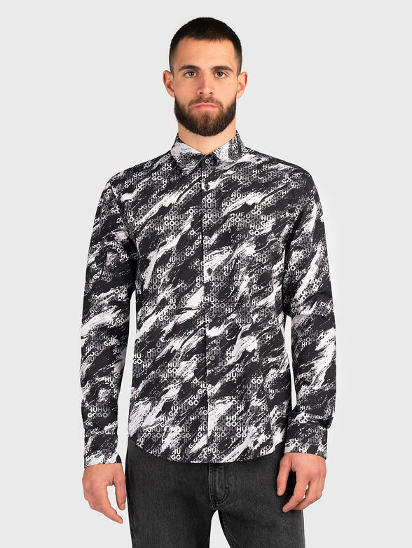 ERMO shirt with monogram logo design - 1