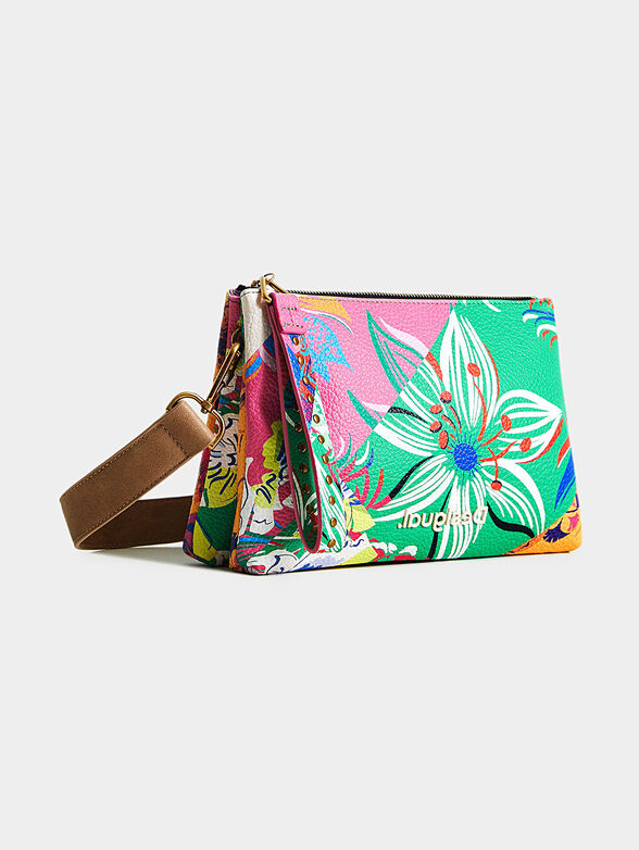 Tropical print clutch - 3