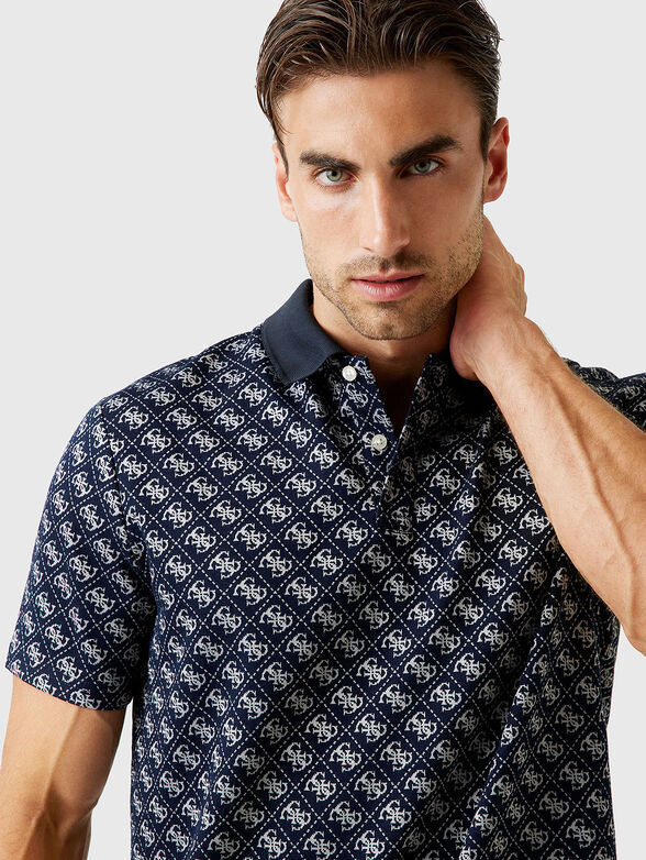 Short-sleeved cotton polo shirt - 4