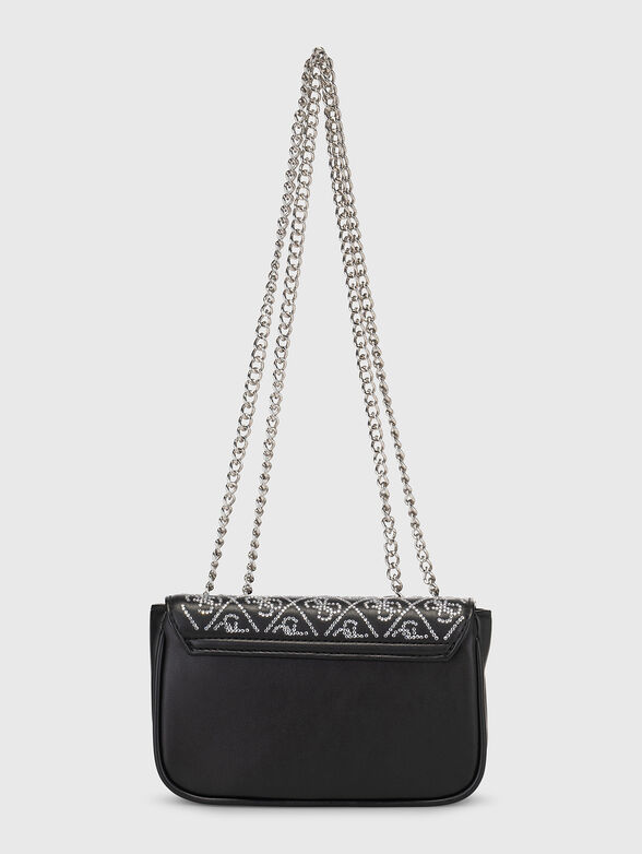 Studded crossbody bag in black - 3