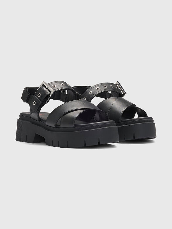 KRIS leather sandals - 3