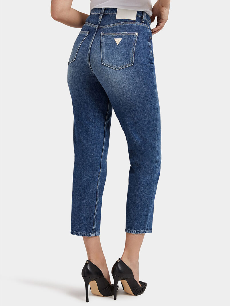 Mom fit blue jeans - 3