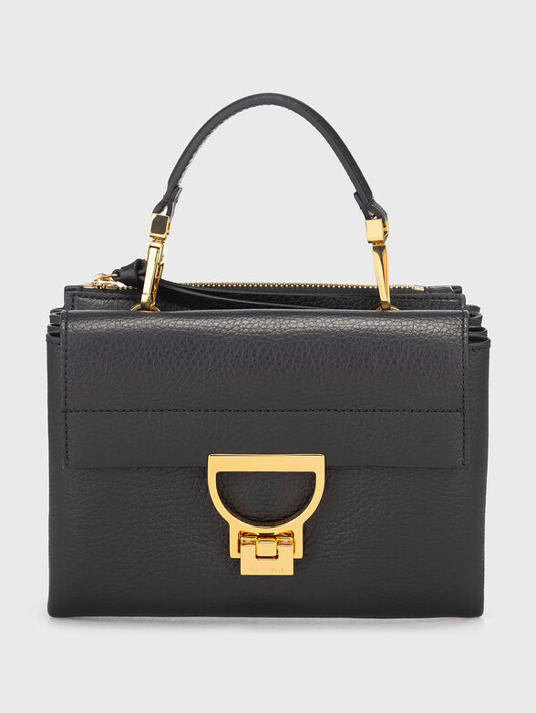 Leather bag in black - 1