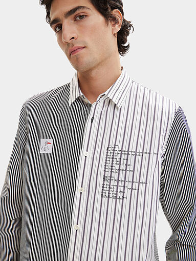 BASILIO cotton shirt - 4