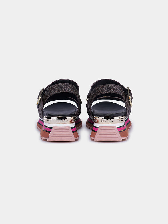 WONDER Sandals with logo print - 3