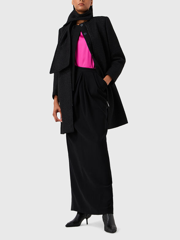 Black jacket with accent detail - 1