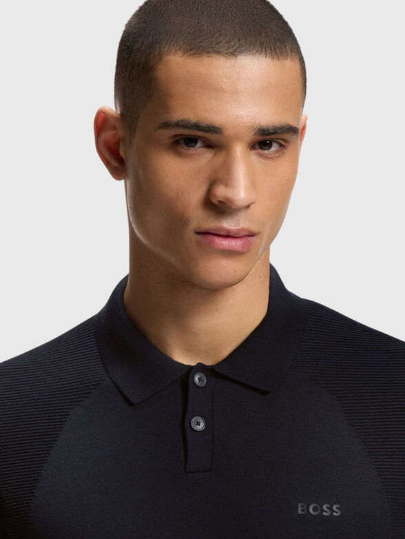 Short-sleeve polo shirt with logo - 4