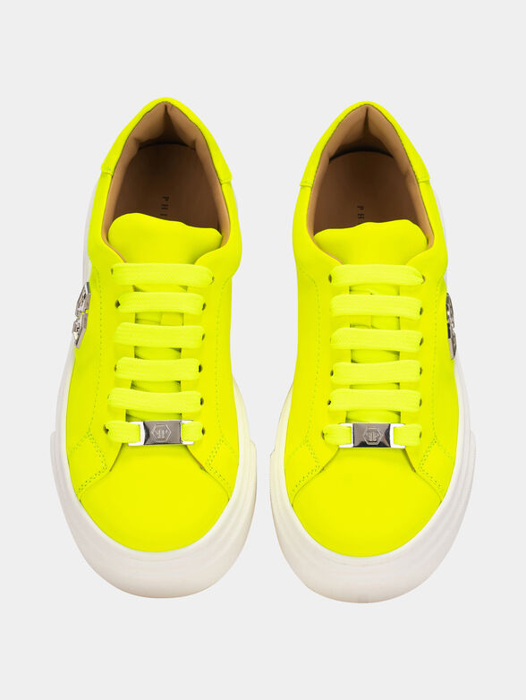 Leather unisex sneakers - 6