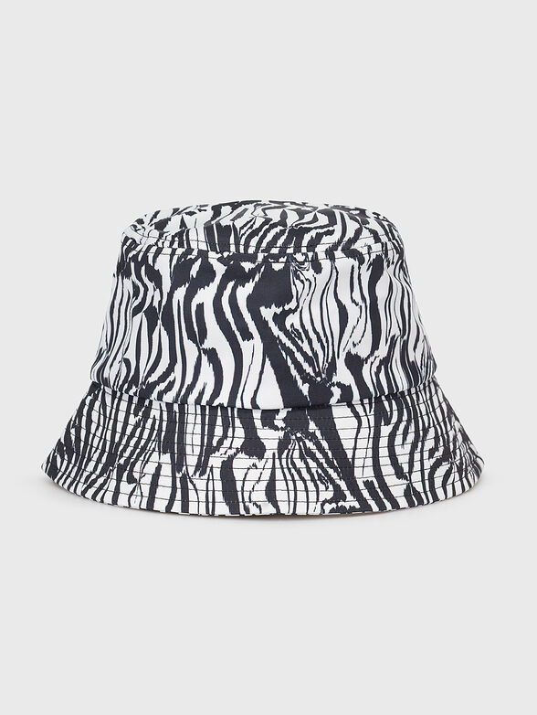 BUCHAREST bucket hat with animal print  - 2