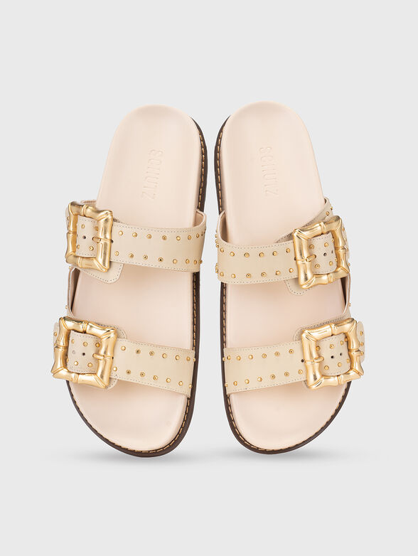 Sandals with golden details - 5