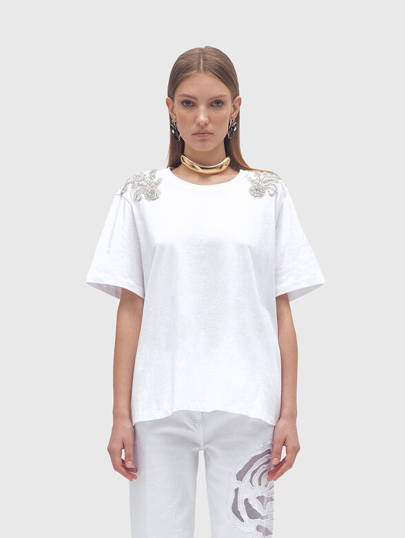 T-shirt with rhinestones - 1