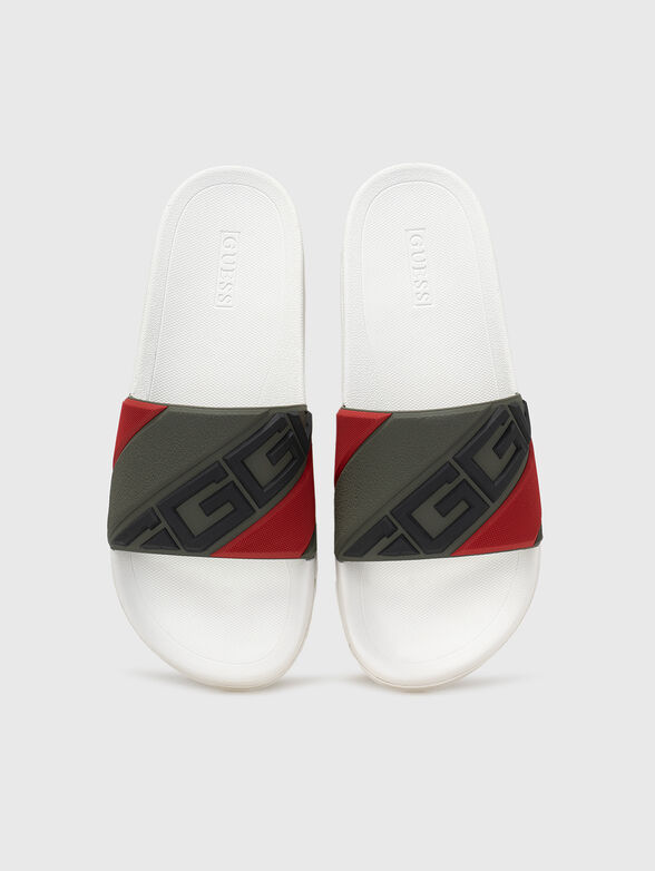 Beach slippers with logo detail - 6