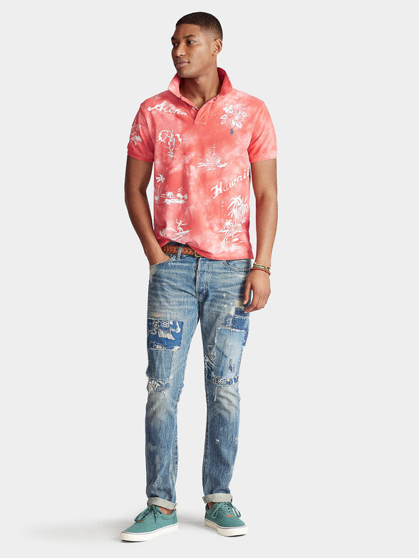 Hawaii print polo-shirt - 4