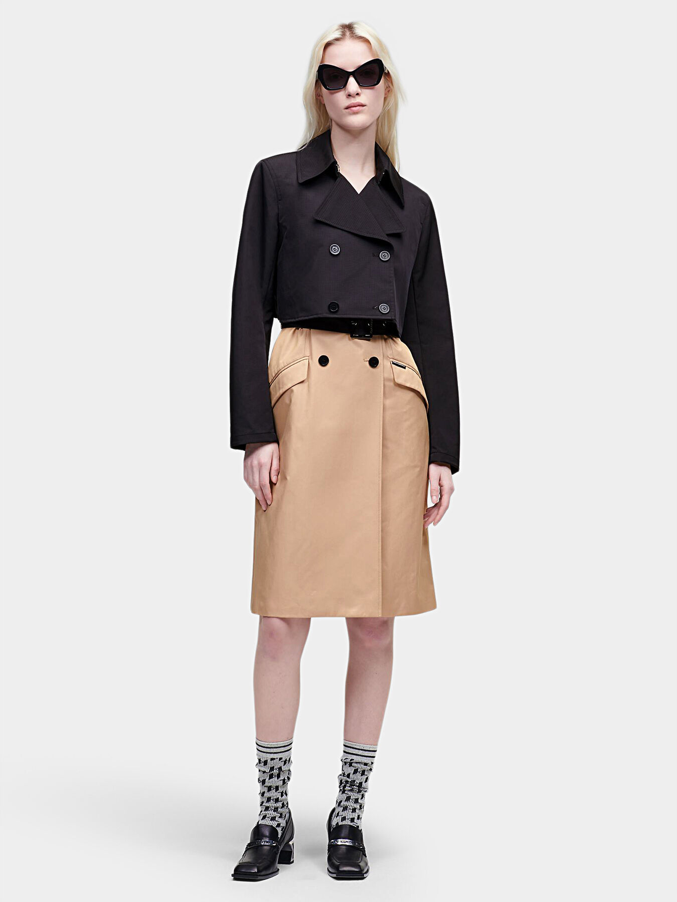 TRANSFORMER trench coat 3 in 1 brand Karl Lagerfeld Globalbrandsstore en