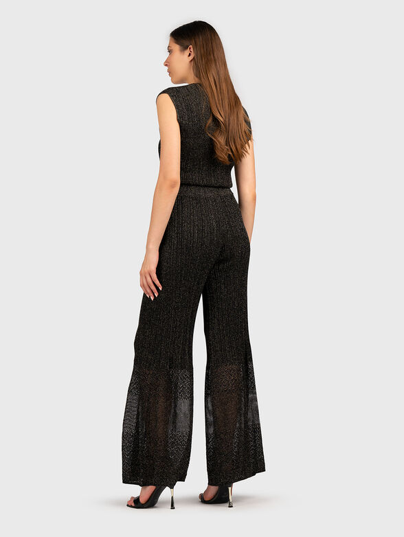 Jumpsuit with shiny threads - 2
