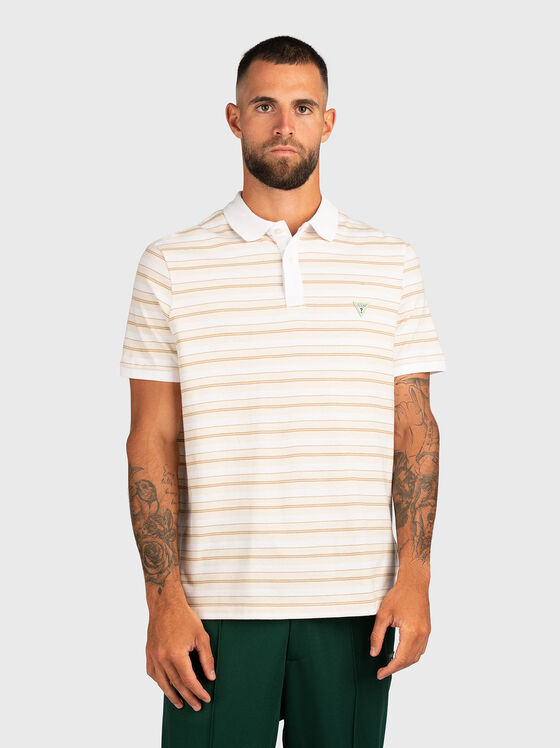 Раиран поло-шърт YARN с къс ръкав - 1