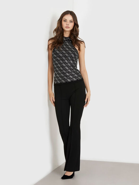 CELESTE crystal embellished top  - 2