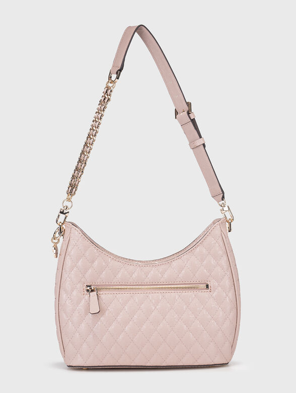 YARMILLA beige hobo bag with quilted effect - 2