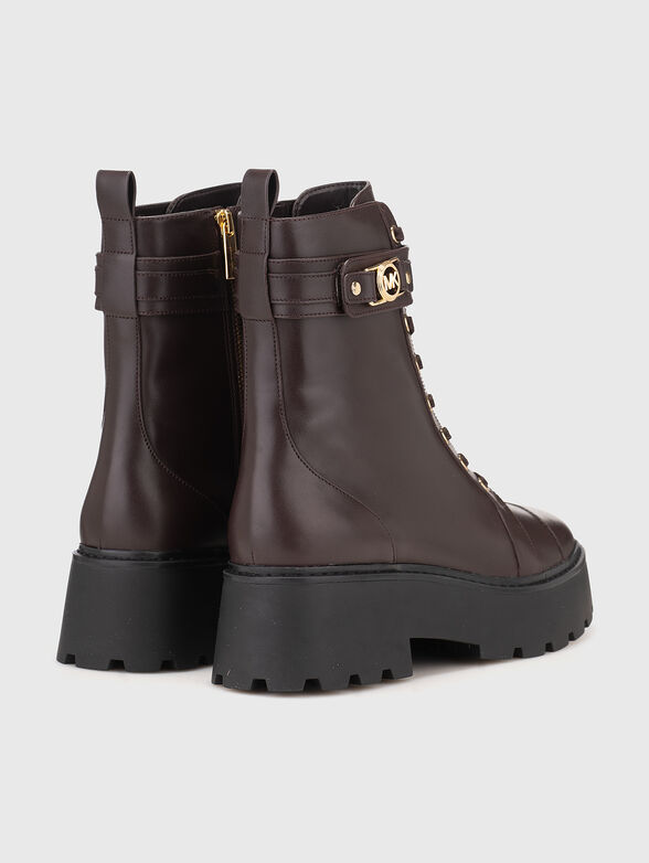 MANDY leather lace up boots - 3