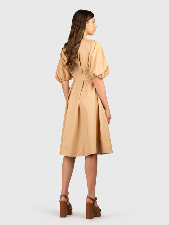 Poplin midi dress - 1