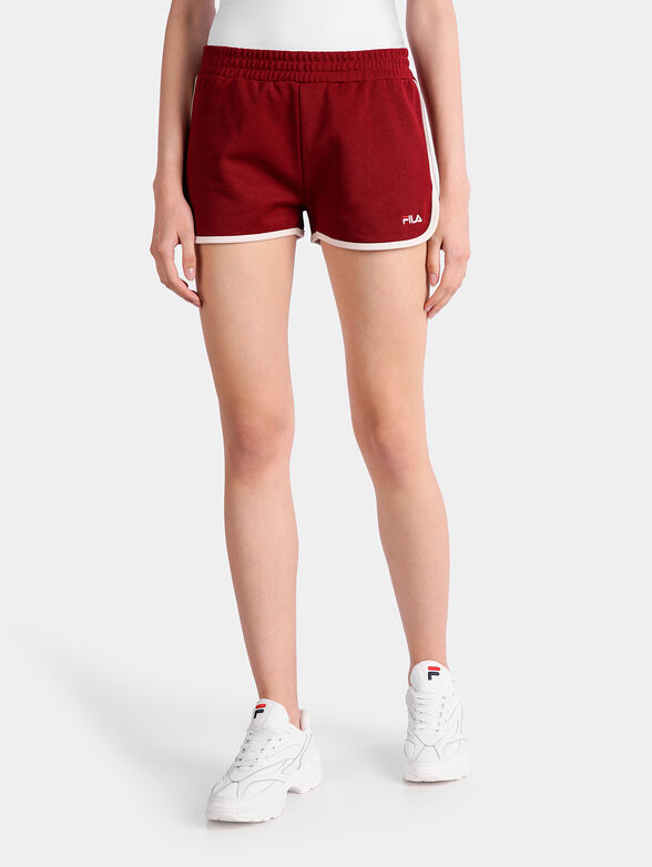 PAIGE JERSEY Shorts in red - 1
