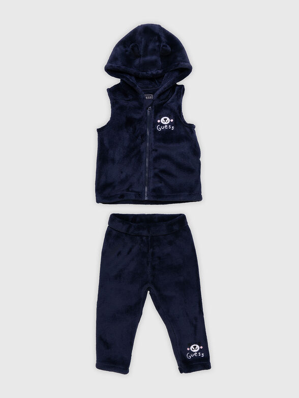 Three-piece set in blue - 2
