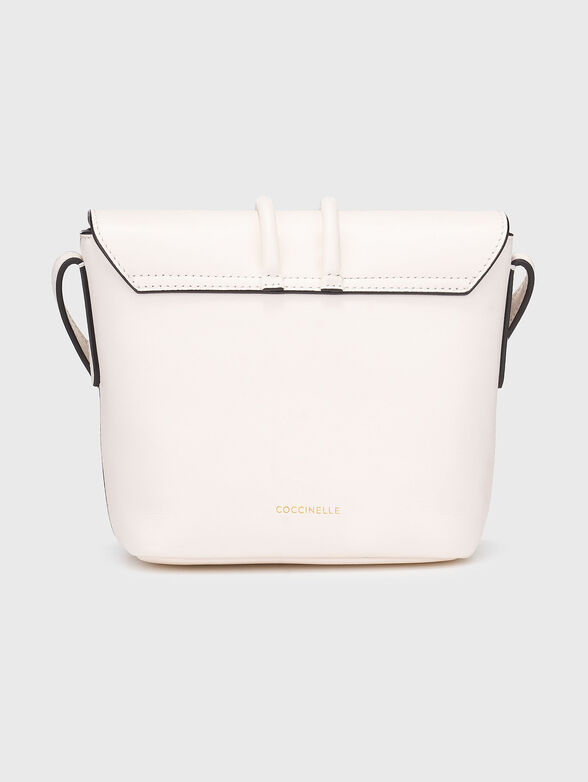 Beige crossbody bag with gold details - 3