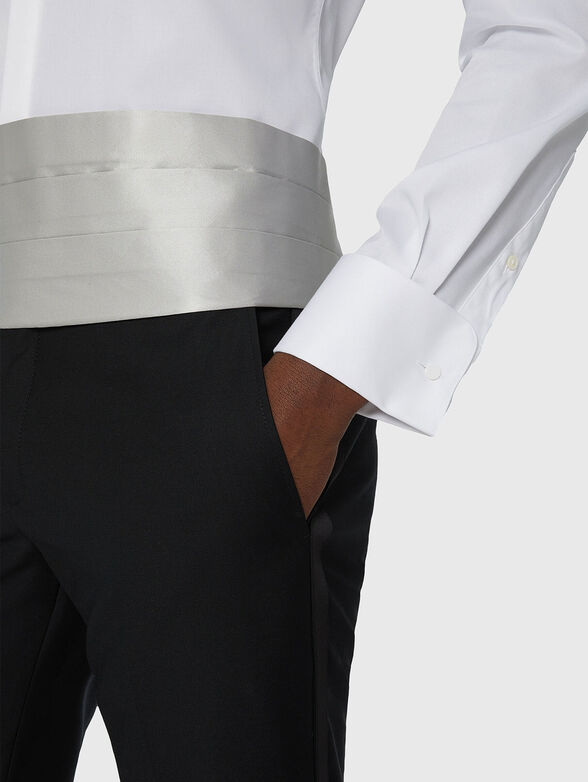 White cotton shirt  - 4