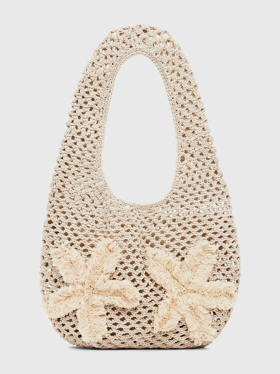 Big knitted bag with tote bag - 1