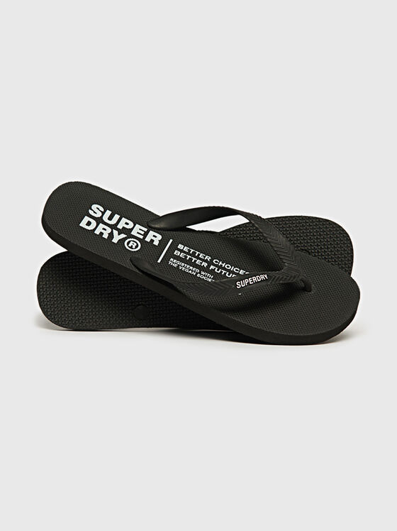 Черни плажни обувки STUDIOS - 1