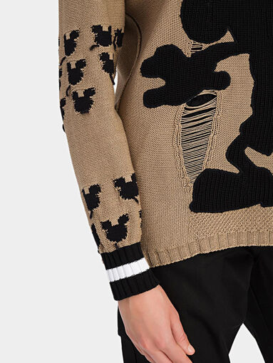 Mickey Mouse knitted sweater - 3