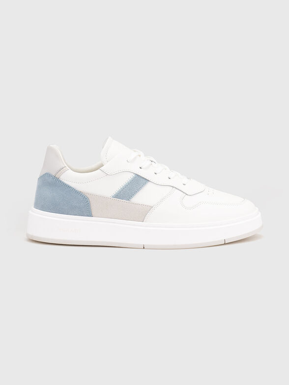 EMRE leather trainers with suede details - 1