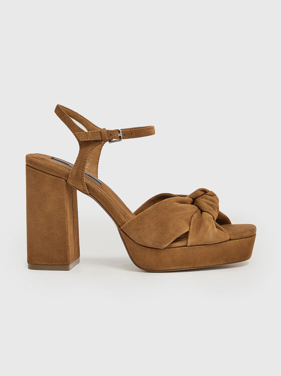 LENNY sandals with block heel - 1