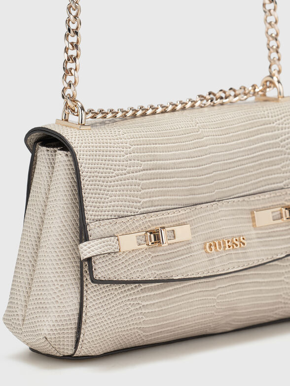 Crossbody bag with an embossed texture - 5