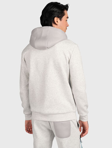 BROCK hooded sweatshirt wih logo accent - 3