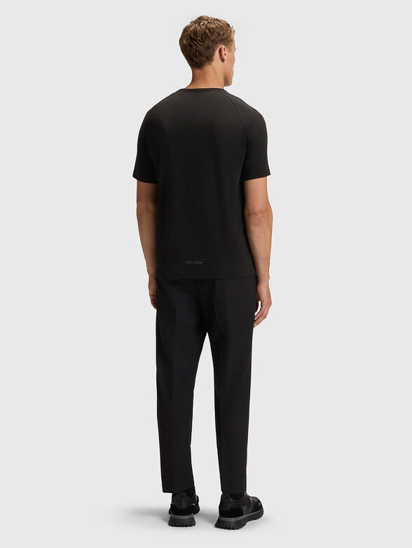 Cotton T-shirt with logo detail - 3