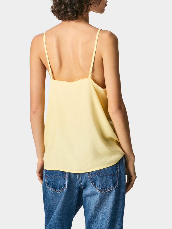 MARGA top with floral embroidery - 3