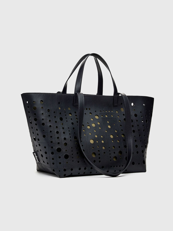 Large black bag with perforations - 4