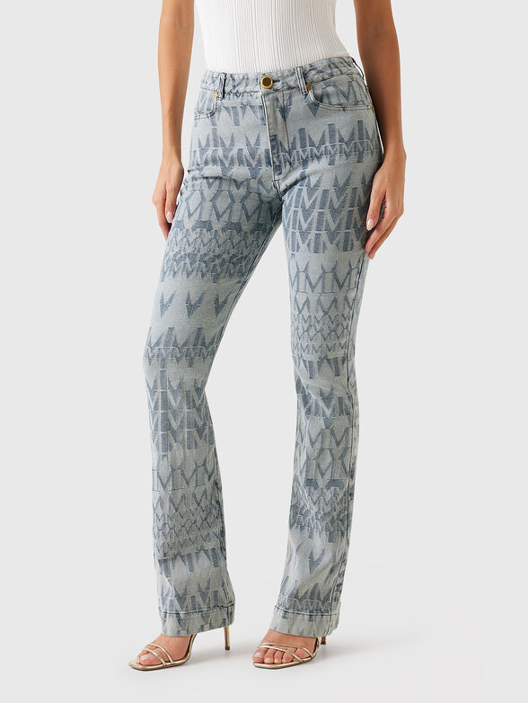 SARAH jeans with accent print - 1